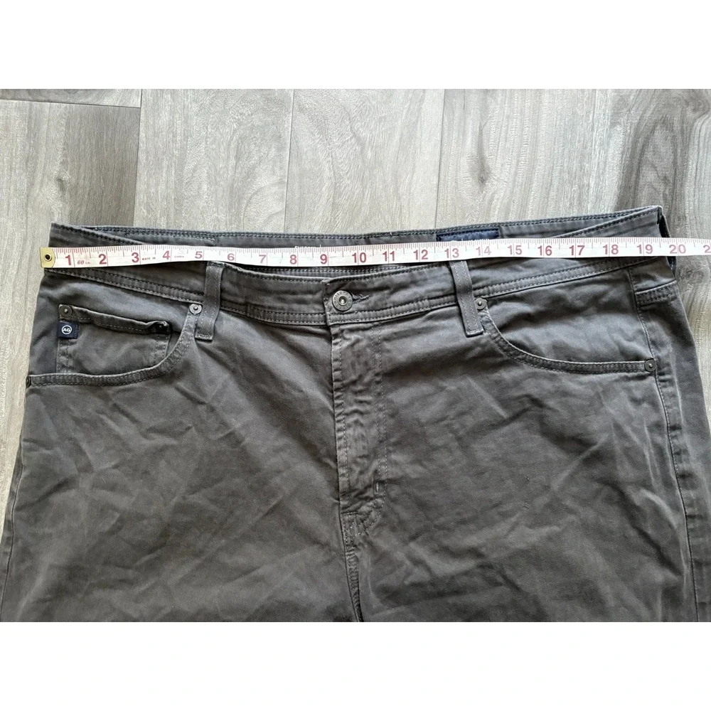 AG Jeans Adriano Goldschmied Pants Mens 38x32* Gray Everett Slim Straight Casual